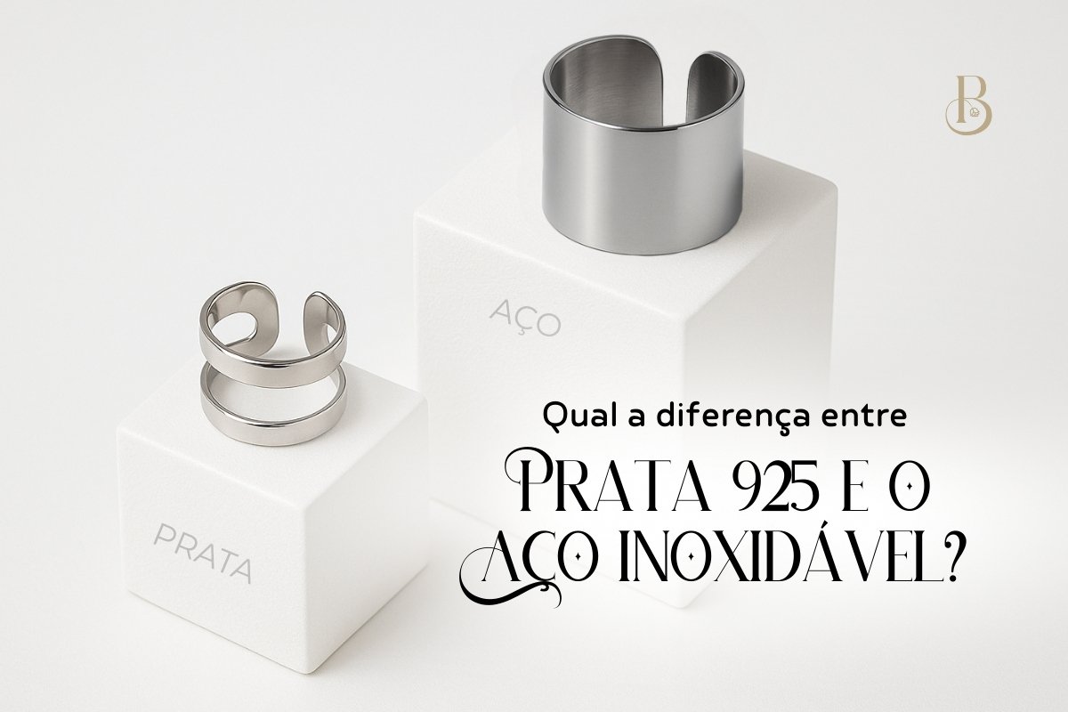 QUAL A DIFERENÇA ENTRE A PRATA E O AÇO INOX?