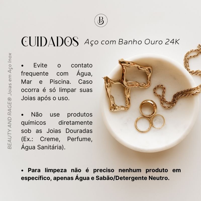 Pingente Coração Cadeado Mini em Aço Inoxidável